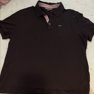 Michael Kors Men's Polo Shirt in Black